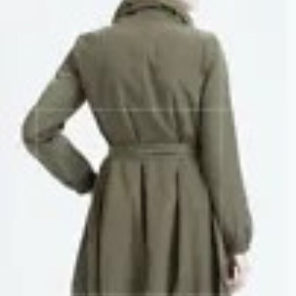 Eileen Fisher | Black Bubble Trench Coat ⭐️ Host Pick⭐️x 2 - Picture 12 of 14